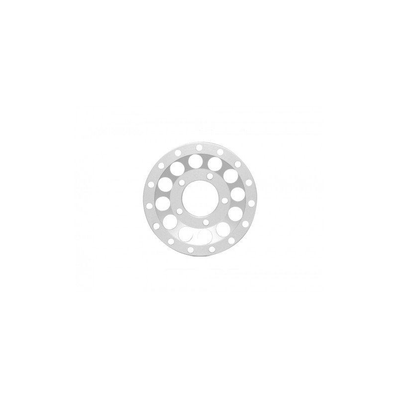Boom Racing BRPBF155-009FS ProBuild 1.55" Alum R12 Faceplate (1)  Flat Silver