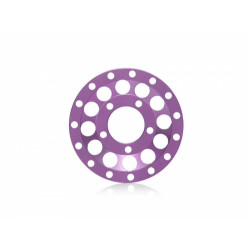 Boom Racing BRPBF155-009P ProBuild 1.55" Alum R12 Faceplate (1) Purple