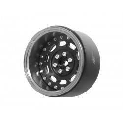 Boom Racing BRPB2202GMMBK ProBuild 2.2" MAG10 Adjustable Offset Aluminum Beadlock Wheels (2) Gun Metal/Matte Black