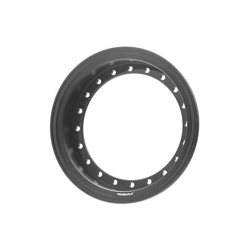 Boom Racing BRPROB22-01MBK ProBuild 2.2" Alum 13.5mm (Base) Wheel Barrel (1) Matte Black