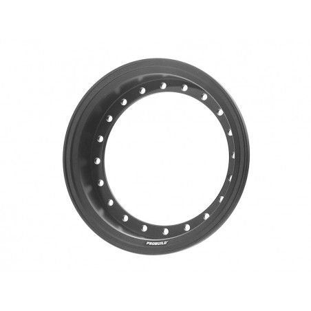 Boom Racing BRPROB22-01MBK ProBuild 2.2" Alum 13.5mm (Base) Wheel Barrel (1) Matte Black