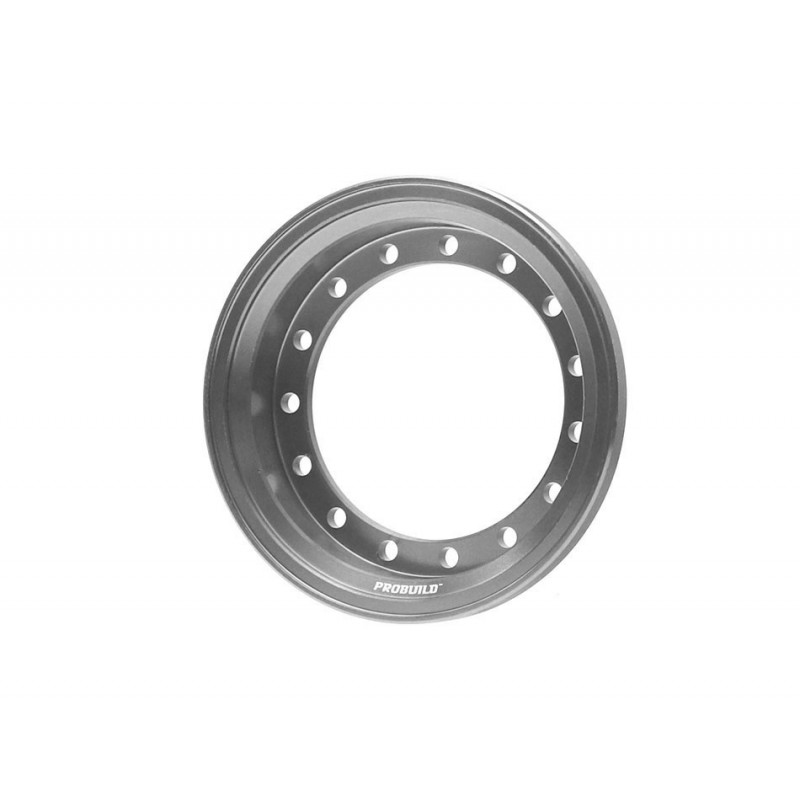 Boom Racing BRPROB155-01GM ProBuild 1.55" Alum 9.9mm Wheel Barrel (1) Gun Metal