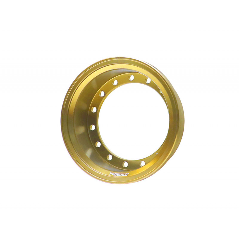 Boom Racing BRPROB155-02GD ProBuild 1.55" Alum 16.5mm Wheel Barrel (1) Gold