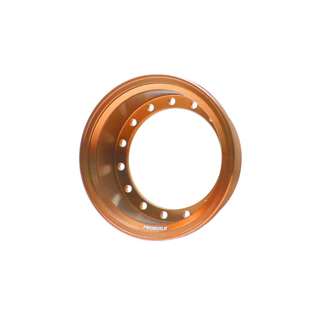 Boom Racing BRPROB155-02OR ProBuild 1.55" Alum 16.5mm Wheel Barrel (1) Orange