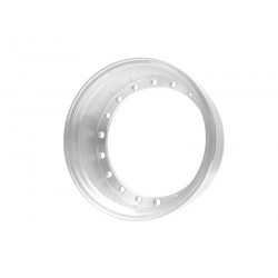 Boom Racing BRPROB-02RAW ProBuild 1.9" Alum 15mm Solid Wheel Barrel (1) Raw Silver