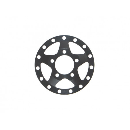 Boom Racing BRPBF155-002BK ProBuild 1.55" Alum SV5 Faceplate (1) Black