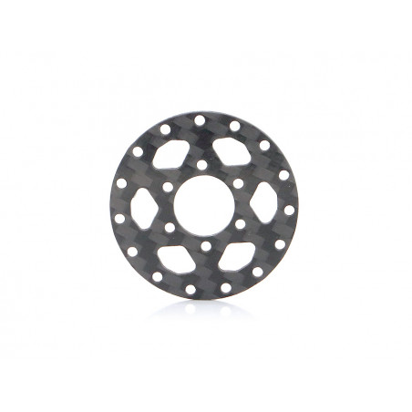 Boom Racing BRPBF155-06CFS6 ProBuild 1.55" CFS6 Carbon Fiber Faceplate (1)