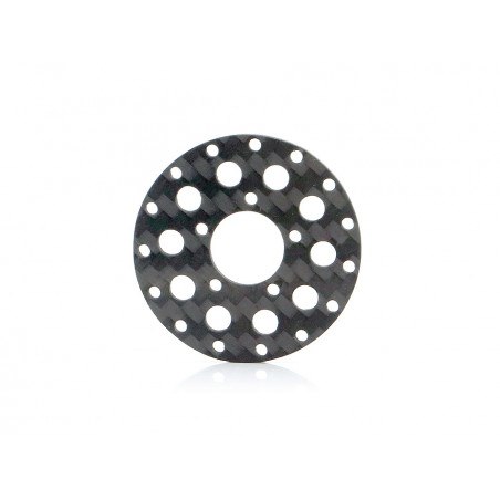 Boom Racing BRPBF155-07CR10 ProBuild 1.55" CR10 Carbon Fiber Faceplate (1)