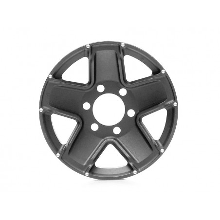 Boom Racing BRPBF22-002MBK ProBuild 2.2" Alum M13 Faceplate (1) Matte Black