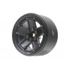 Boom Racing BRPB2205MBKMBK ProBuild 2.2" M13 Adjustable Offset Aluminum Beadlock Wheels (2) Matte Black/Matte Black