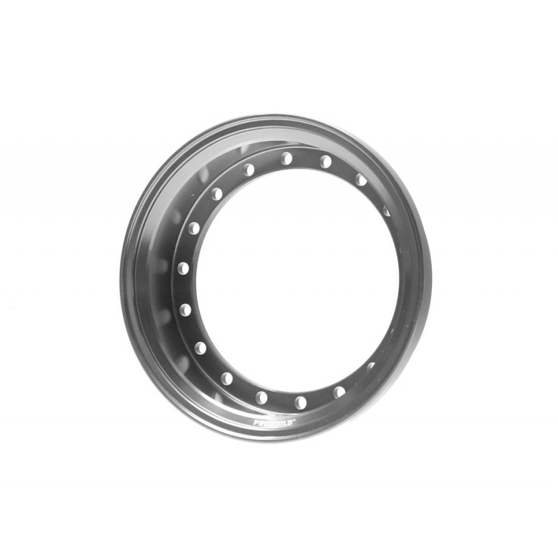 Boom Racing BRPROB-02NWGM ProBuild 1.9" Alum 10mm Solid Wheel Barrel (1) Gun Metal