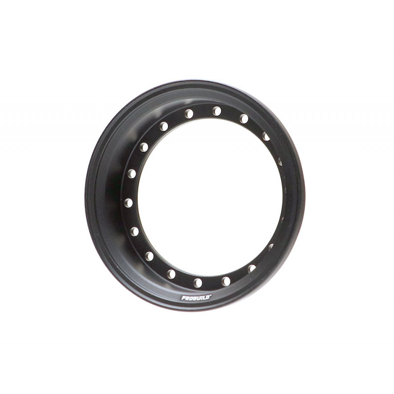 Boom Racing BRPROB-02NWMBK ProBuild 1.9" Alum 10mm Solid Wheel Barrel (1) Matte Black