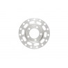 Boom Racing BRPBF155-001FS ProBuild 1.55" Alum MAG10 Faceplate (1) Flat Silver