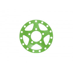 Boom Racing BRPBF155-002G ProBuild 1.55" Alum SV5 Faceplate (1) Green