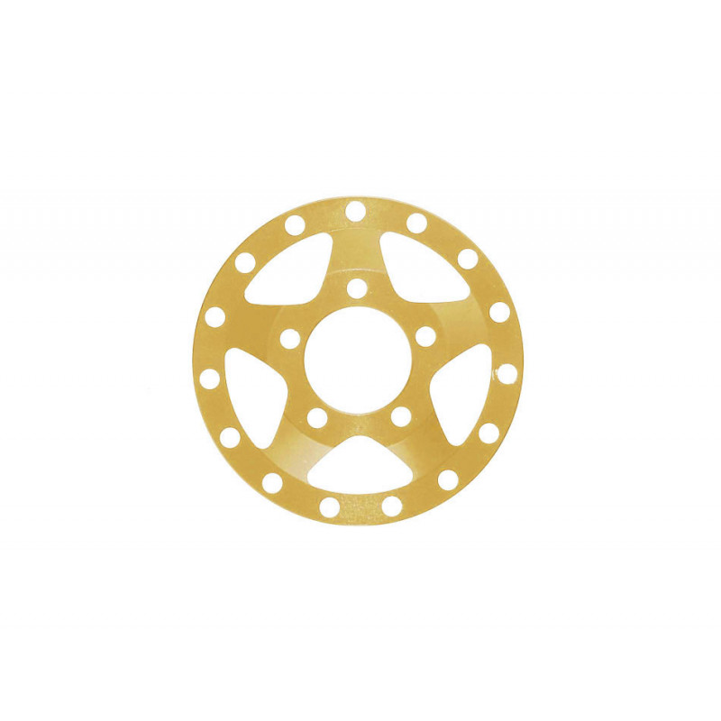 Boom Racing BRPBF155-002GD ProBuild 1.55" Alum SV5 Faceplate (1) Gold