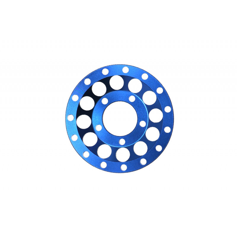 Boom Racing BRPBF155-009B ProBuild 1.55" Alum R12 Faceplate (1) Blue