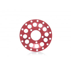 Boom Racing BRPBF155-009R ProBuild 1.55" Alum R12 Faceplate (1) Red