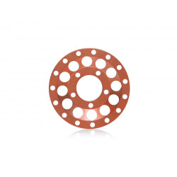 Boom Racing BRPBF155-009OR ProBuild 1.55" Alum R12 Faceplate (1) Orange