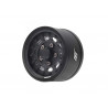 Boom Racing BRPB155011MBKMBK ProBuild 1.55" MAG10 Adjustable Offset Aluminum Beadlock Wheels (2) Matte Black/Matte Black