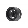 Boom Racing BRPB155012MBKMBK ProBuild 1.55" SV5 Adjustable Offset Aluminum Beadlock Wheels (2) Matte Black/Matte Black