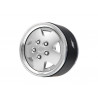 Boom Racing BRPB064PLPL-NW ProBuild 1.9" Narrow CSK LSE 5-Spoke Classic Adjustable Offset Aluminum Beadlock Wheels (2) Platinum/