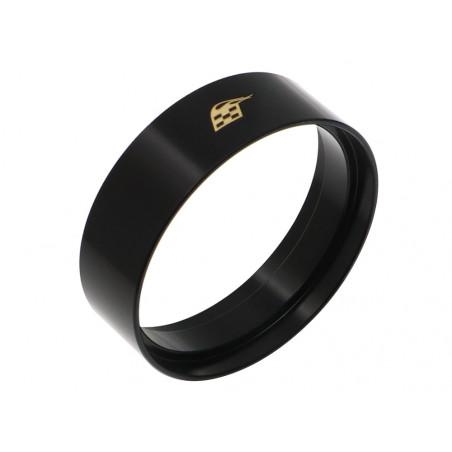 Boom Racing BRPROB-21NWBK ProBuild 1.9" Low-Profile Brass Narrow Center Clamp Ring 16.5mm (48g) 1pc