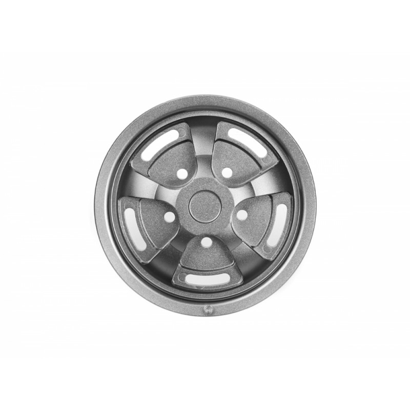 Boom Racing BRPBF019GM ProBuild 1.9" Aluminum Rostyle Classic Faceplate (2) Gun Metal