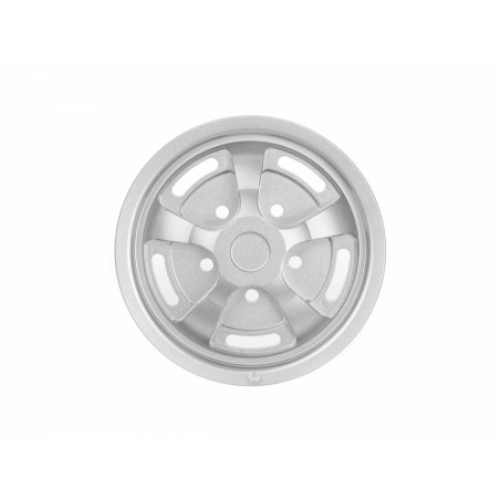 Boom Racing BRPBF019FS ProBuild 1.9" Aluminum Rostyle Classic Faceplate (2) Flat Silver