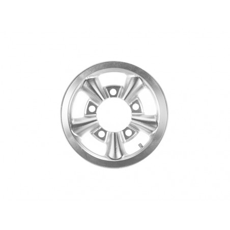 Boom Racing BRPBF155-010PL ProBuild 1.55 Alum Spin Force Classic Faceplate (1) Platinum