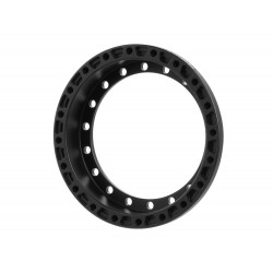 Boom Racing BRPROB-22MBK ProBuild 1.9" Alum 7.5mm Notched Wheel Barrel (1) Matte Black