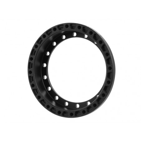 Boom Racing BRPROB-22MBK ProBuild 1.9" Alum 7.5mm Notched Wheel Barrel (1) Matte Black