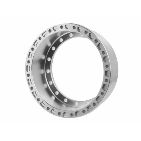Boom Racing BRPROB-23PL ProBuild 1.9" Alum 15mm Notched Wheel Barrel (1) Platinum