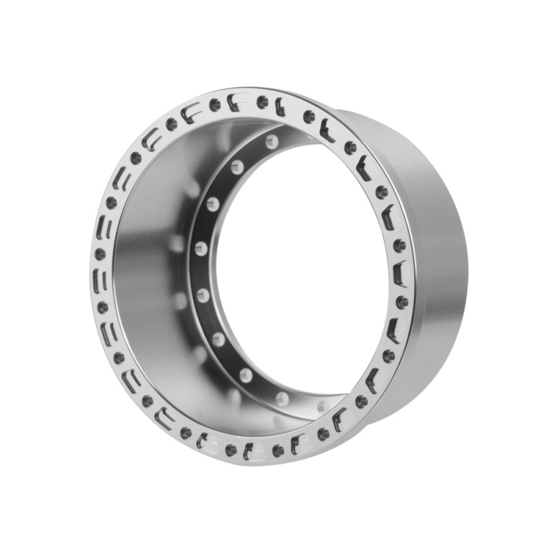 Boom Racing BRPROB-24PL ProBuild 1.9" Alum 19.5mm Notched Wheel Barrel (1) Platinum