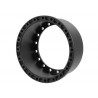 Boom Racing BRPROB-24MBK ProBuild 1.9" Alum 19.5mm Notched Wheel Barrel (1) Matte Black