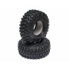 Boom Racing BRTR19000 HUSTLER M/T Xtreme 1.9 MC1 Rock Crawling Tires 4.19x1.46 SNAIL SLIME Compound W/ 2-Stage Foams (Super Soft