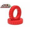 Boom Racing BRRM19006 Rock Monster RED Silicone Tire Insert 3.5"x0.84" (90x21mm) for 1.9" Landy Classic / Expedition Classic / T