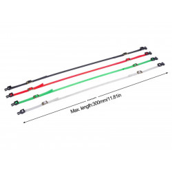 CRM Spanngurte 1:10 – Befestigungsgurte 30cm für RC Crawler (2 Stück)