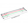 CRM Spanngurte 1:10 – Befestigungsgurte 30cm für RC Crawler (2 Stück)