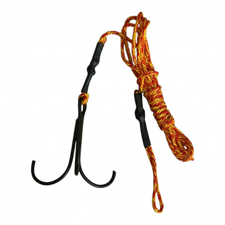 CRM Recovery Rope with Anchor 1:10 – 1m Braided Rope for RC Crawler