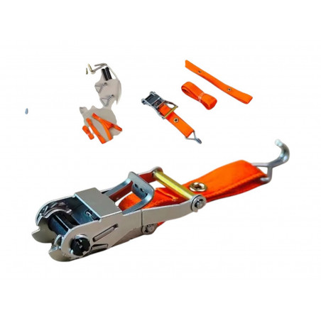 CRM Tie-Down Straps Kit for 1/10 Scale Models and Crawlers – Various Colors
