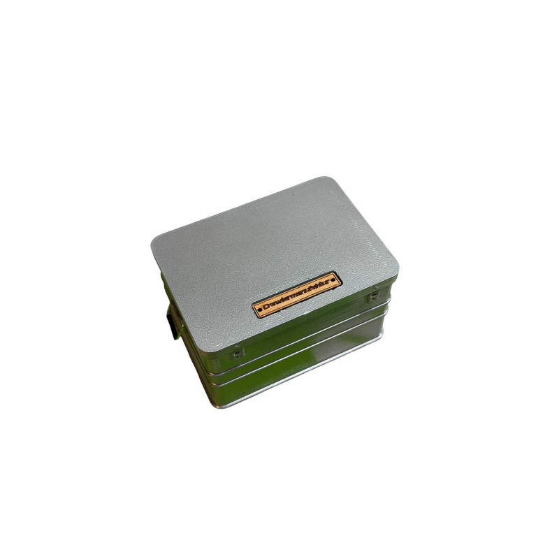 CRM Aluminum Transport Box – Zarges Box with Metal Hinges and Magnetic Closure