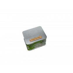 CRM Aluminum Transport Box – Zarges Box with Metal Hinges and Magnetic Closure
