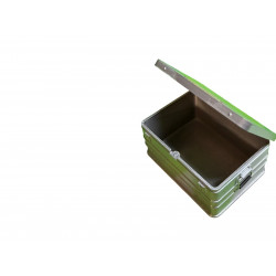 CRM Aluminum Transport Box – Zarges Box with Metal Hinges and Magnetic Closure
