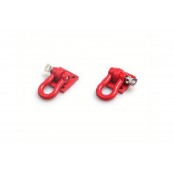 CRM Tow Shackles 1/10 Scale – Red or Black – 1 Pair