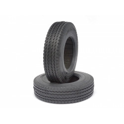 Boom Racing BRQ26539 Rubber Tire For Tractor Truck (2) Medium Compound for Tamiya 1/14 Truck (1838LS)