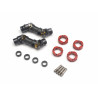 Boom Racing BRQ90279A Voodoo CVD Center Drive Shafts 45MM