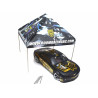 Boom Racing BRSCAC100 Recon G6 1/10 Scale EZ Up Compact Pit Tent Adjustable Canopy Crawler & Drift