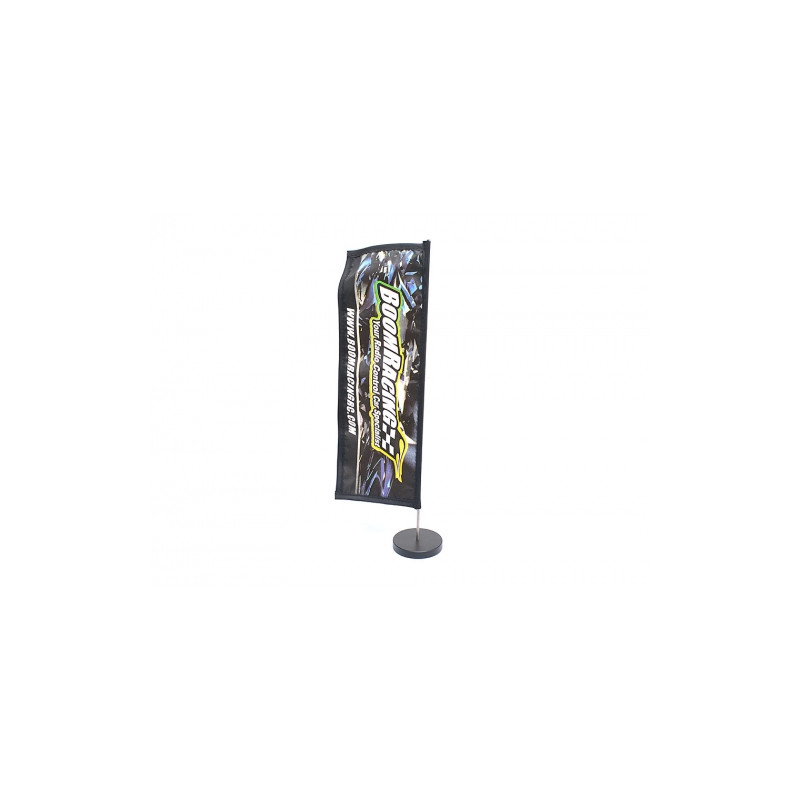 Boom Racing BRSCAC101B Scale Accessories - Boom Racing Banner Flag 30x8.5cm