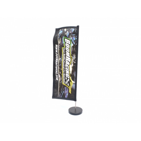 Boom Racing BRSCAC101B Scale Accessories - Boom Racing Banner Flag 30x8.5cm