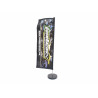 Boom Racing BRSCAC101B Scale Accessories - Boom Racing Banner Flag 30x8.5cm